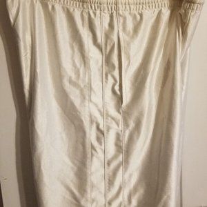 Nike Basketball Shorts Sz Med White